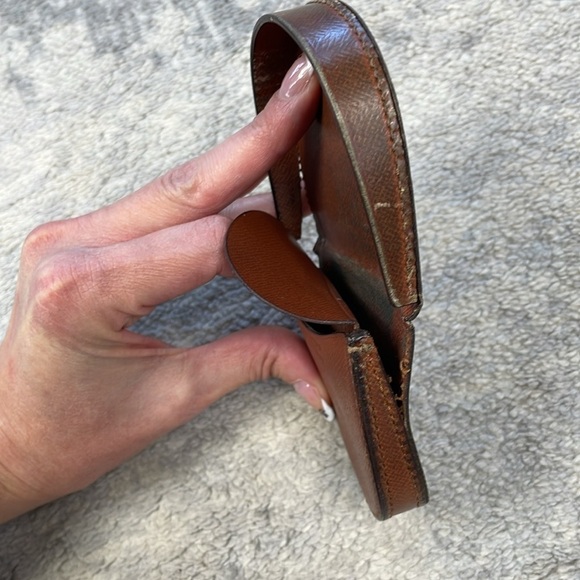 Vintage Louis Vuitton Porte Monnaie Cubetto Brown Monogram Coin Case Rounded - Picture 9 of 17
